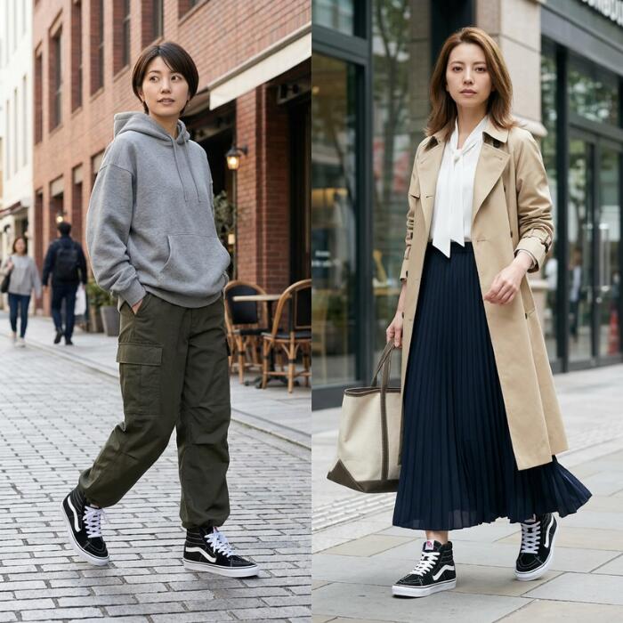 VANSヴァンズスニーカーハイカットスケートハイ靴シューズSK8-HI正規品メンズレディースユニセックスブラック黒ホワイト白バンズ定番サイドストライプカジュアルアメカジVN000D5IB8CVN000TS9BJ4