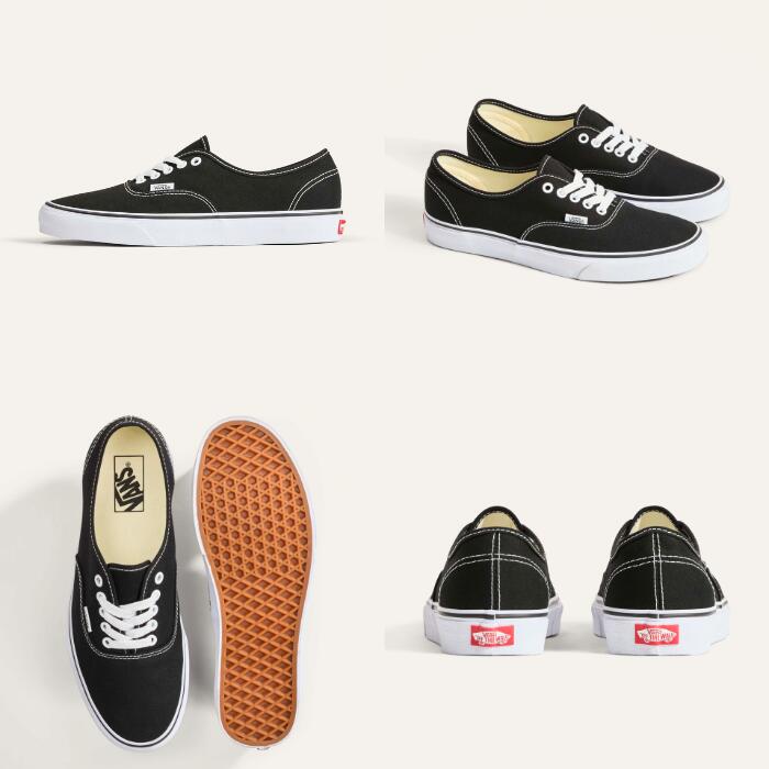VANSヴァンズスニーカーオーセンティック靴シューズAUTHENTIC正規品メンズレディースユニセックスブラックホワイトネイビーレッド定番カジュアルアメカジUSA企画VN000EE3