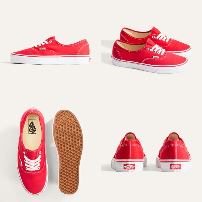 VANSヴァンズスニーカーオーセンティック靴シューズAUTHENTIC正規品メンズレディースユニセックスブラックホワイトネイビーレッド定番カジュアルアメカジUSA企画VN000EE3