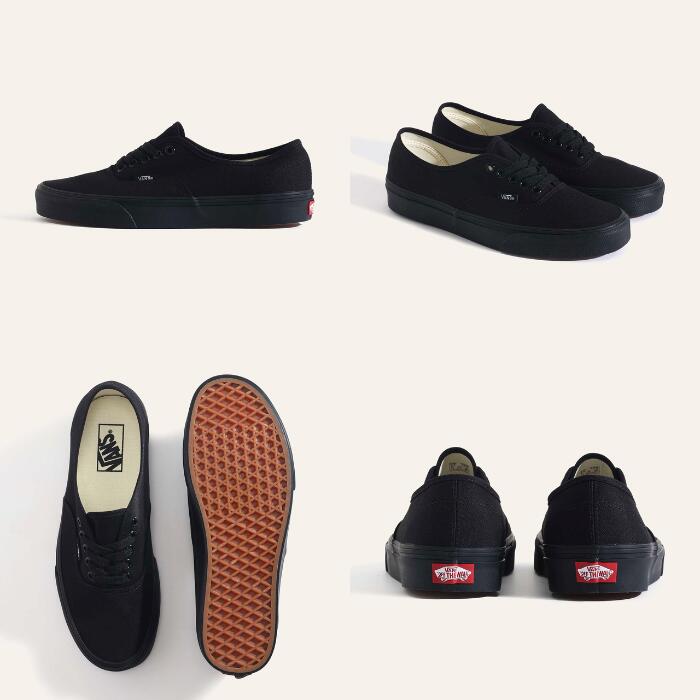 VANSヴァンズスニーカーオーセンティック靴シューズAUTHENTIC正規品メンズレディースユニセックスブラックホワイトネイビーレッド定番カジュアルアメカジUSA企画VN000EE3