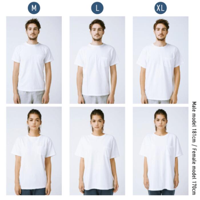 GoodOnグッドオンTシャツ半袖メンズレディースユニセックスクルーネック無地大きいサイズ5.5ozUSAコットン綿100％製品染め顔料染め日本製アメカジS/SCREWTEEGOST-701GOST7013X