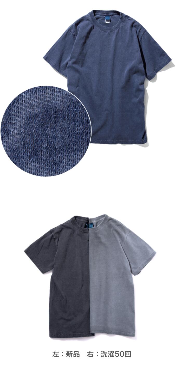 GoodOnグッドオンTシャツ半袖メンズレディースユニセックスクルーネック無地大きいサイズ5.5ozUSAコットン綿100％製品染め顔料染め日本製アメカジS/SCREWTEEGOST-701GOST7013X