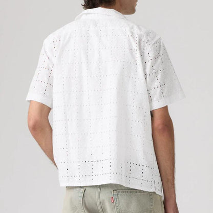 リーバイスLevi'sメンズシャツ綿100スタンダードフィットメンズ半袖シャツ開襟シャツ涼しいレースキャンプシャツカジュアルシャツ005H50004005H50002