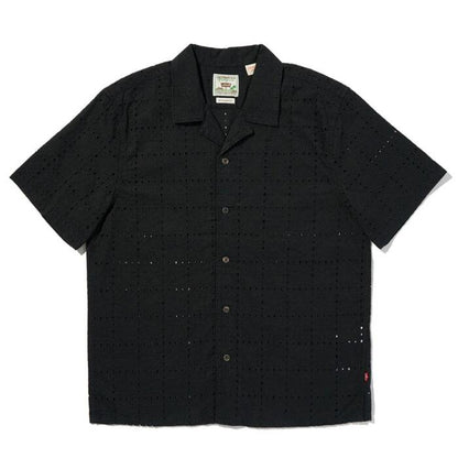 リーバイスLevi'sメンズシャツ綿100スタンダードフィットメンズ半袖シャツ開襟シャツ涼しいレースキャンプシャツカジュアルシャツ005H50004005H50002