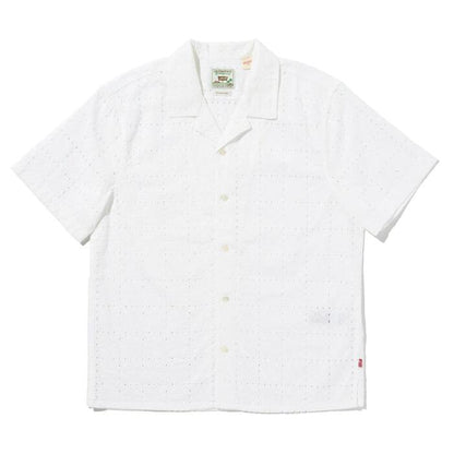 リーバイスLevi'sメンズシャツ綿100スタンダードフィットメンズ半袖シャツ開襟シャツ涼しいレースキャンプシャツカジュアルシャツ005H50004005H50002