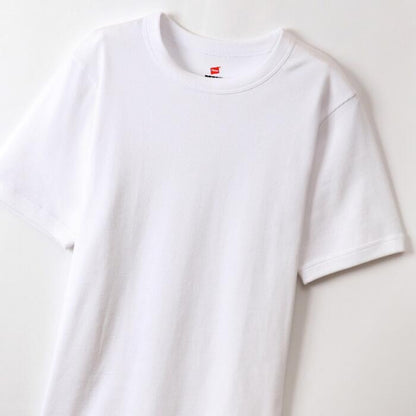 HanesヘインズメンズTシャツブランドインナービーフィーBEEFYリブストレッチシンプル綿コットンヘビーウエイトヘビーオンス丈夫白黒紺ホワイトブラックグレーネイビーHM1-R103