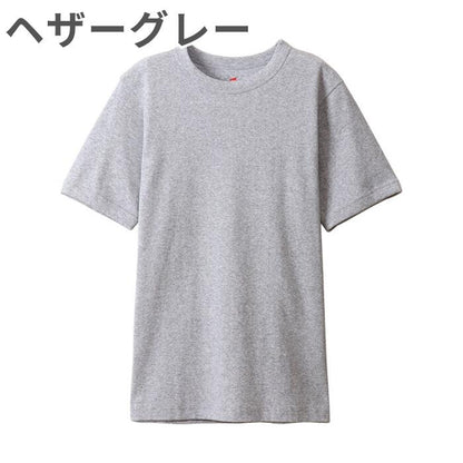Hanes ヘインズ メンズ Tシャツ ブランド インナー ビーフィー BEEFY リブ ストレッチ シンプル 綿 コットン ヘビーウエイト ヘビーオンス 丈夫 白 黒 紺 ホワイト ブラック グレー ネイビー HM1-R103