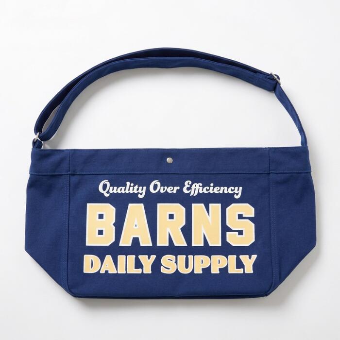 バーンズアウトフィッターズbarnsoutfittersショルダーバッグバッグメンズレディースニュースペーパーバッグユニセックスアメカジ綿100コットン大容量マチ広大きめ斜めがけ大人A4ブランドBR-26119BR-26394