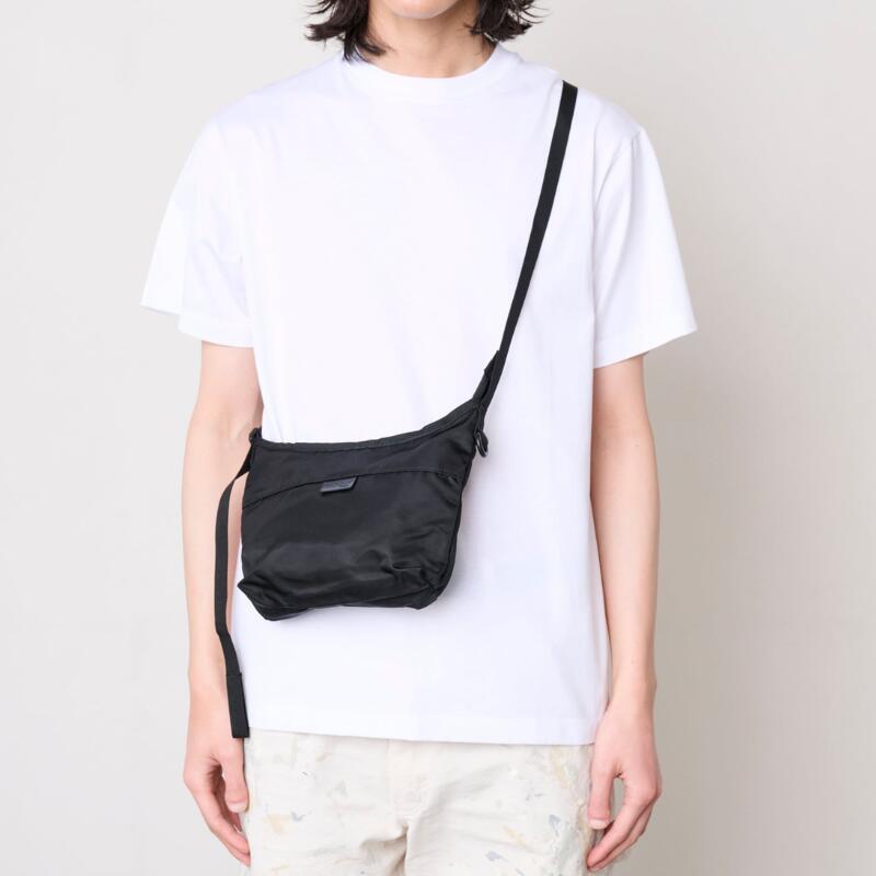 BAICYCLONbybagjackバイシクロンBCL-56ミニショルダーバッグメンズレディース斜めがけ軽量撥水小さめコンパクトナイロンCORDURAコーデュラリップストップサブバッグ旅行アウトドアブラック