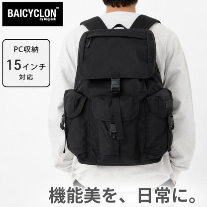 BAICYCLONbybagjackバイシクロンバイバッグジャックNCL-04リュックバックパック33L大容量PC収納CORDURAコーデュラ撥水メンズレディース通勤通学ブラックNEXTCORELINE2026SS