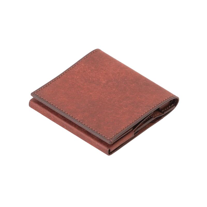 PLOWS プラウズ 二つ折り財布 メンズ レディース dritto 2 thin プエブロver ミニ財布 コンパクト財布 小さい財布 薄型 本革 牛革 プエブロレザー 日本製 ペトローリオ サビア オリーバ コッチネーラ タバコ ネイビー ネロ