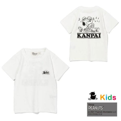 grnoutdoorKANPAISNOOPYS/STEEショートスリーブTシャツ(WHITE、H.GRAY)